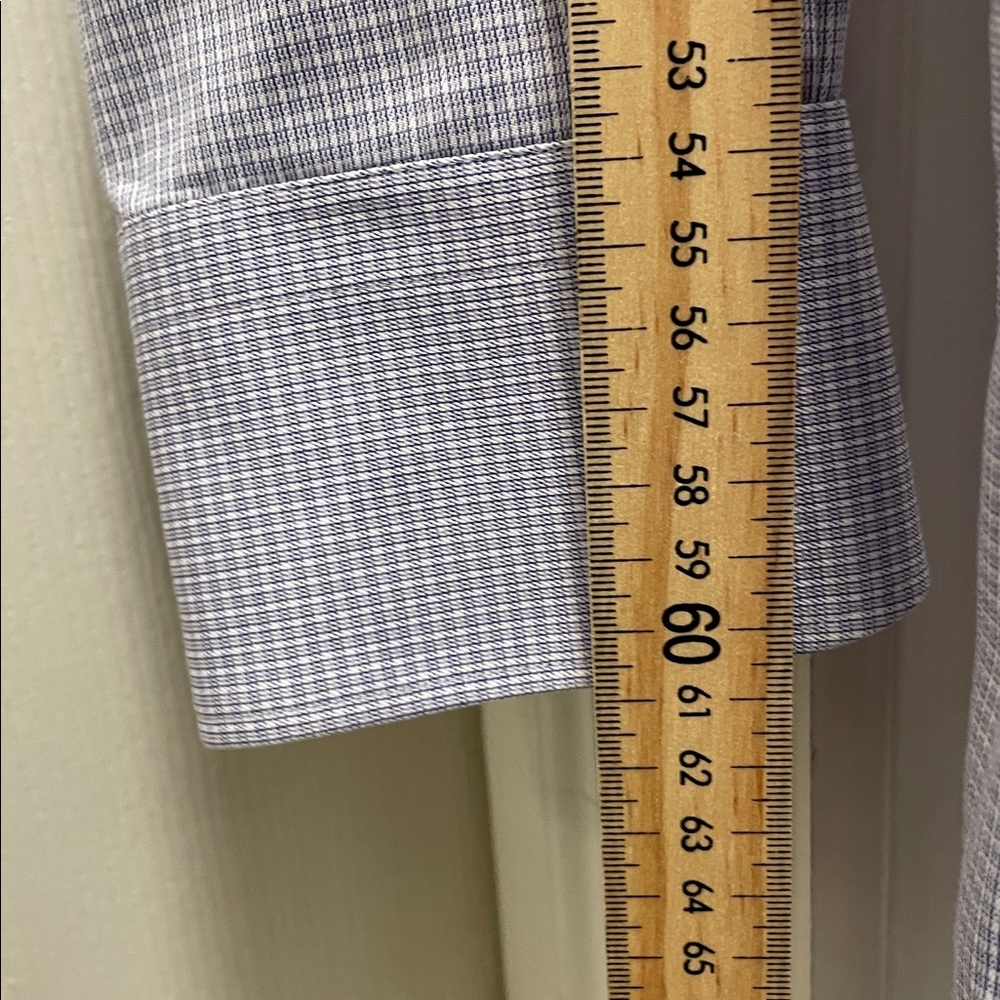 Canali - Button Down Impeccabile Dress Shirt - Blue / White - L - Picture 10 of 12